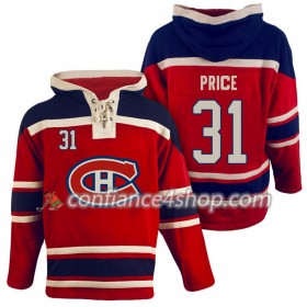 Adidas Maillot de Hockey Montreal Canadiens Carey Price 31 Rouge Sawyer Chandails à capuchon - Homme